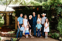 Sarah Upton and extended family