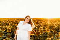 aubrey senior sunflowers